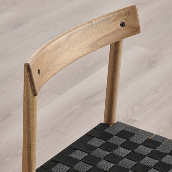NACKANÄS chair, acacia, 45x81x47 cm
