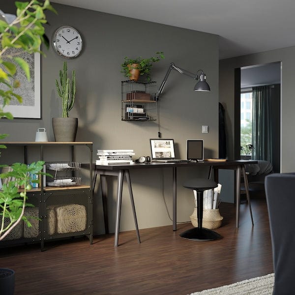 Ikea NÄRSPEL - Trestle, dark grey metal