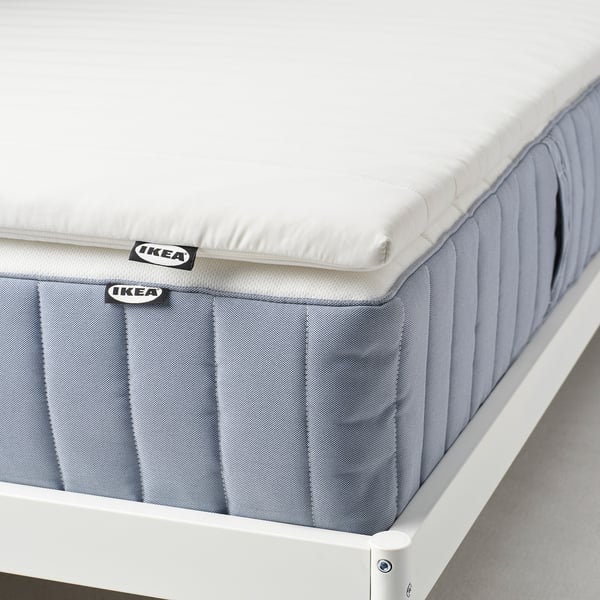 NÄSFJÄLLET mattress pad, white, 160x200 cm