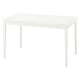 NÄSINGE table, white, 130x80 cm