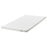 NÄSTABERG mattress pad, white, 90x200 cm
