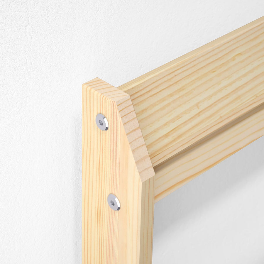 NEIDEN bed frame, pine/Lillhällan, 200x160 cm