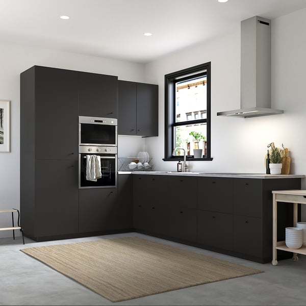 NICKEBO door, matt anthracite, 60x180 cm