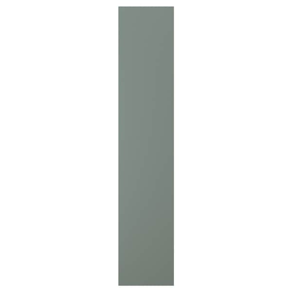 NICKEBO - NICKEBO Door, matt grey-green, 40x200 cm