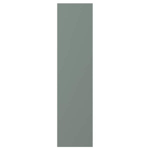 NICKEBO door, matt grey-green, 20x80 cm