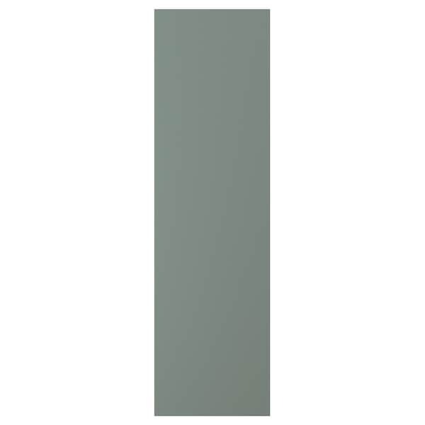 NICKEBO door, matt grey-green, 40x140 cm