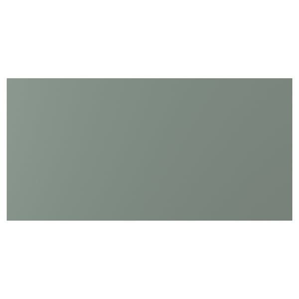 NICKEBO drawer front, matt grey-green, 80x40 cm