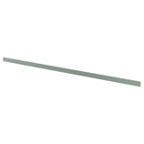 NICKEBO deco strip, matt grey-green, 221x1 cm