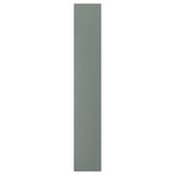 NICKEBO cover panel, matt grey-green, 39x240 cm