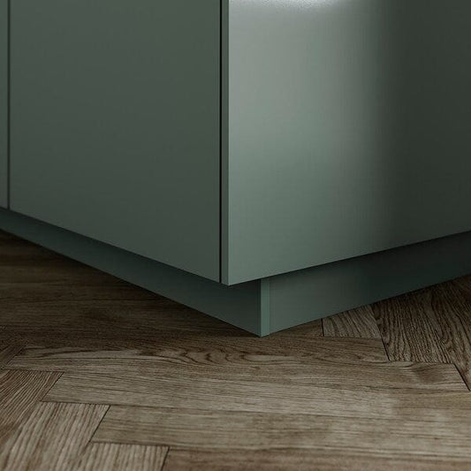 Ikea NICKEBO - Plinth, matt grey-green, 220x8 cm