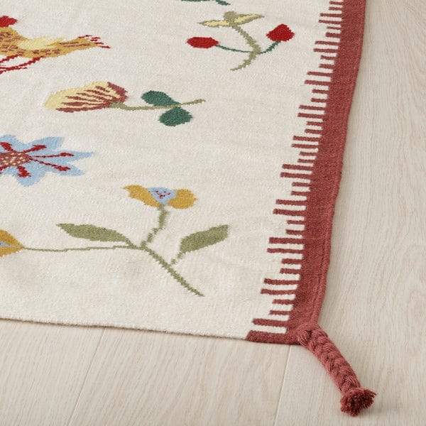 Ikea NICKGRÄS - Rug, flatwoven, multicolour/handmade, 170x240 cm