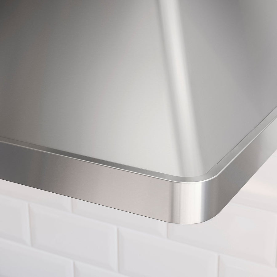 NILSBYN wall mounted extractor hood, IKEA 300 stainless steel colour, 1.3 mx24.0 cm