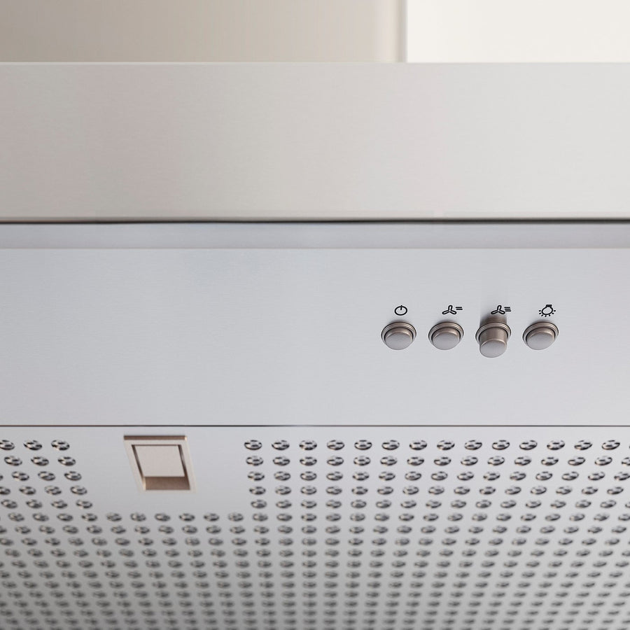 NILSBYN wall mounted extractor hood, IKEA 300 stainless steel colour, 1.3 mx24.0 cm