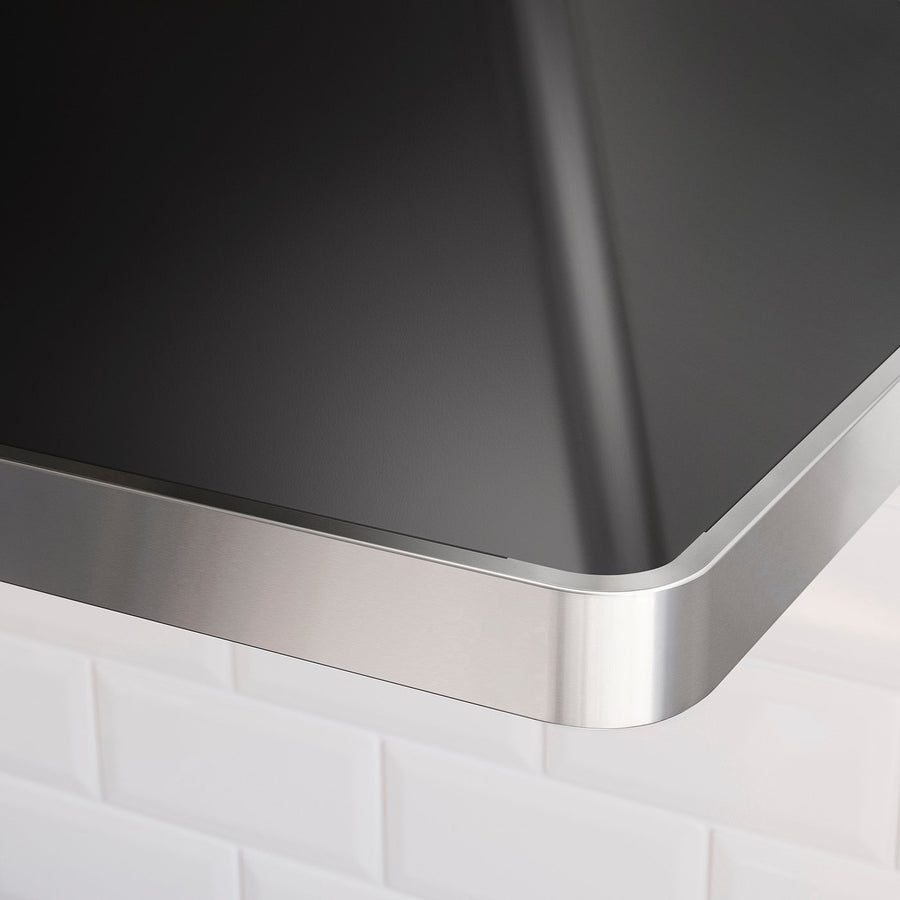 NILSBYN wall mounted extractor hood, IKEA 300 black, 1.3 mx24.0 cm