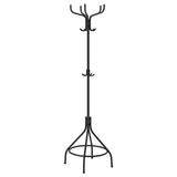 NIPÅSEN hat and coat stand, black, 181 cm