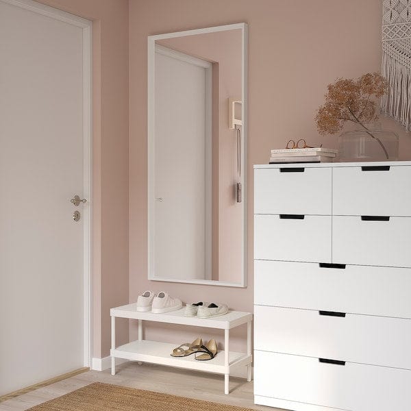 Ikea NISSEDAL - Mirror, white, 65x150 cm