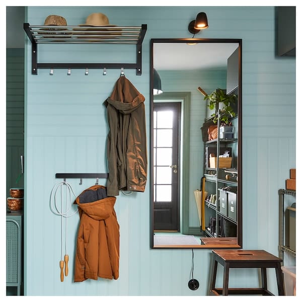 Ikea NISSEDAL - Mirror, black, 65x150 cm