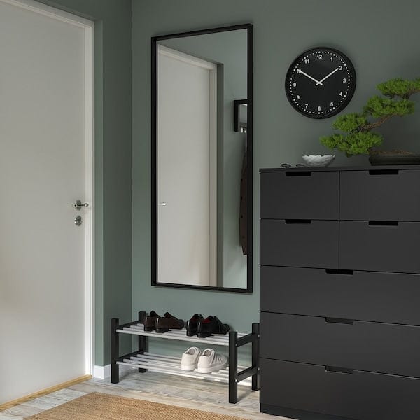 Ikea NISSEDAL - Mirror, black, 65x150 cm