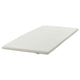 NISSEHOLM mattress pad, white, 90x200 cm