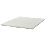 NISSEHOLM mattress pad, white, 120x200 cm