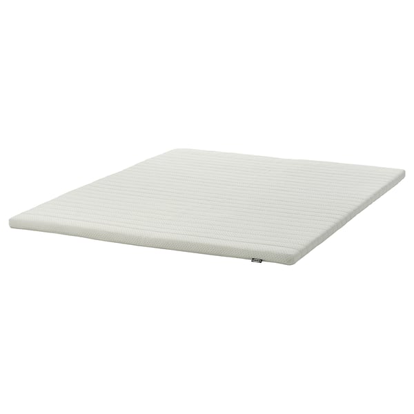 NISSEHOLM mattress pad, white, 120x200 cm