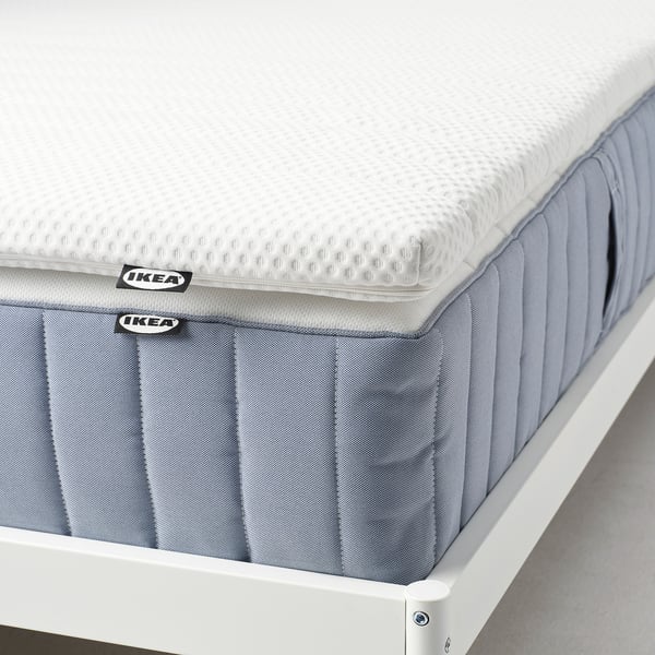 NISSEHOLM mattress pad, white, 80x200 cm