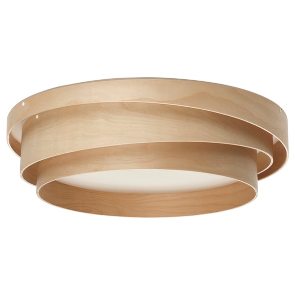 NÖSUND ceiling lamp, birch, 44 cm