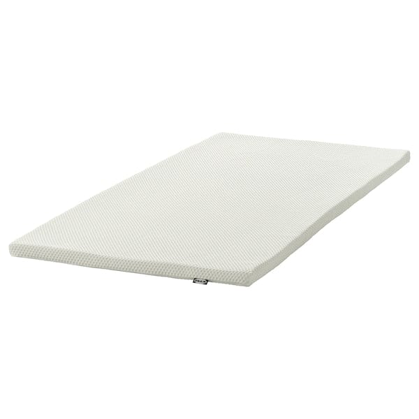NORDBERGET mattress pad, white, 80x200 cm