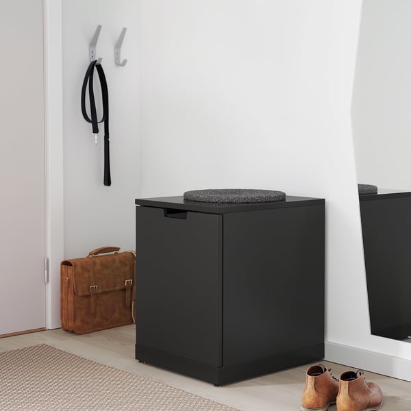 NORDLI chest of drawers, anthracite, 40x54 cm