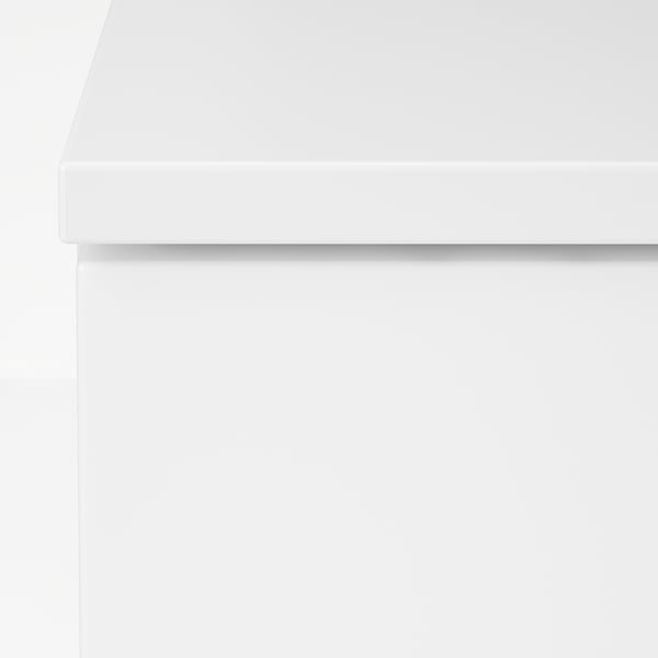 NORDLI chest of 2 drawers, white, 40x99 cm