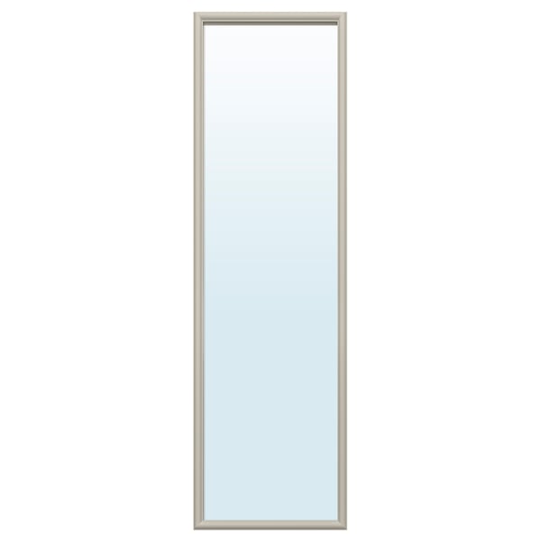 NYPONBUSKE mirror, grey-beige, 40x135 cm