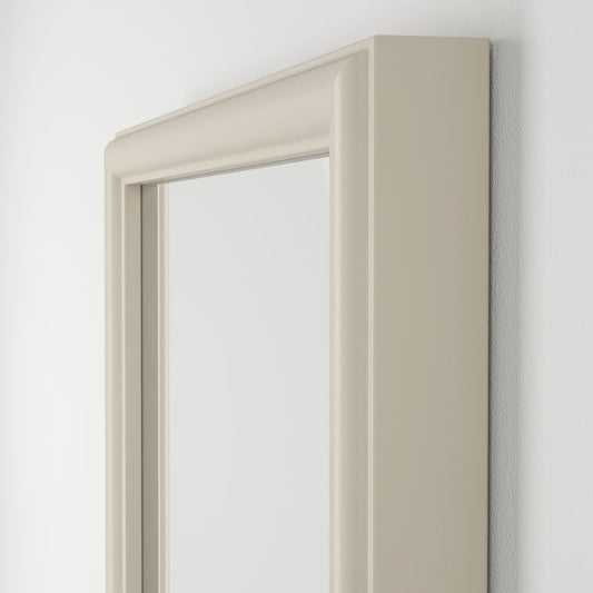 NYPONBUSKE mirror, grey-beige, 40x135 cm