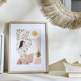 MILO FRAME 50X70 CM BEECH WOOD