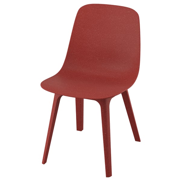 ODGER chair, red, 45x81x51 cm