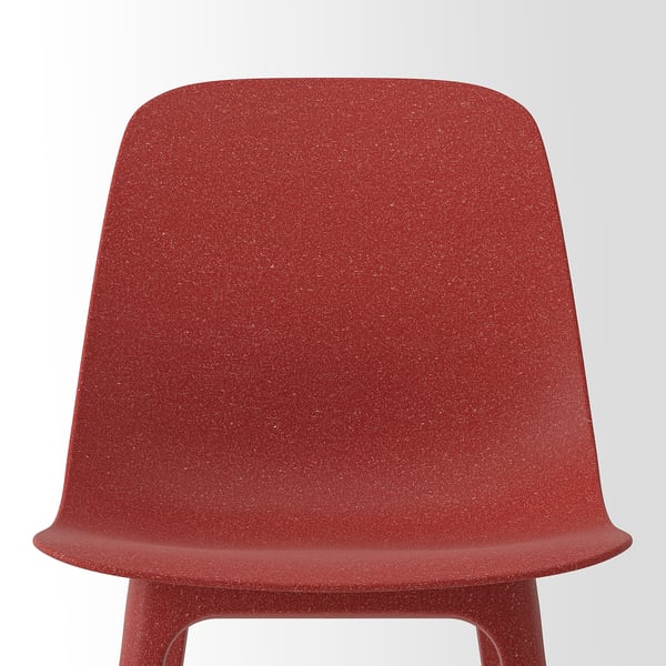 ODGER chair, red, 45x81x51 cm
