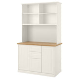 ÖNNERUP kitchenette, off-white, 130x64x219 cm