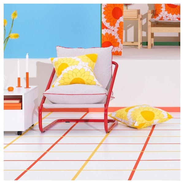 Ikea ÖNNESTAD - Frame for armchair, red