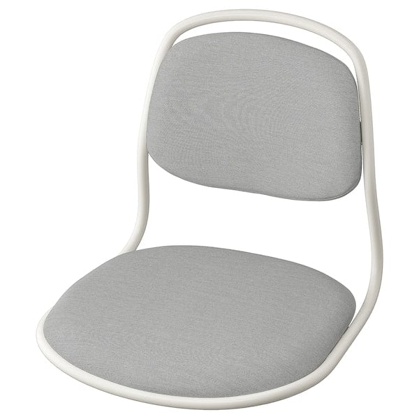 ÖRFJÄLL - Seat, white/Vissle light gray