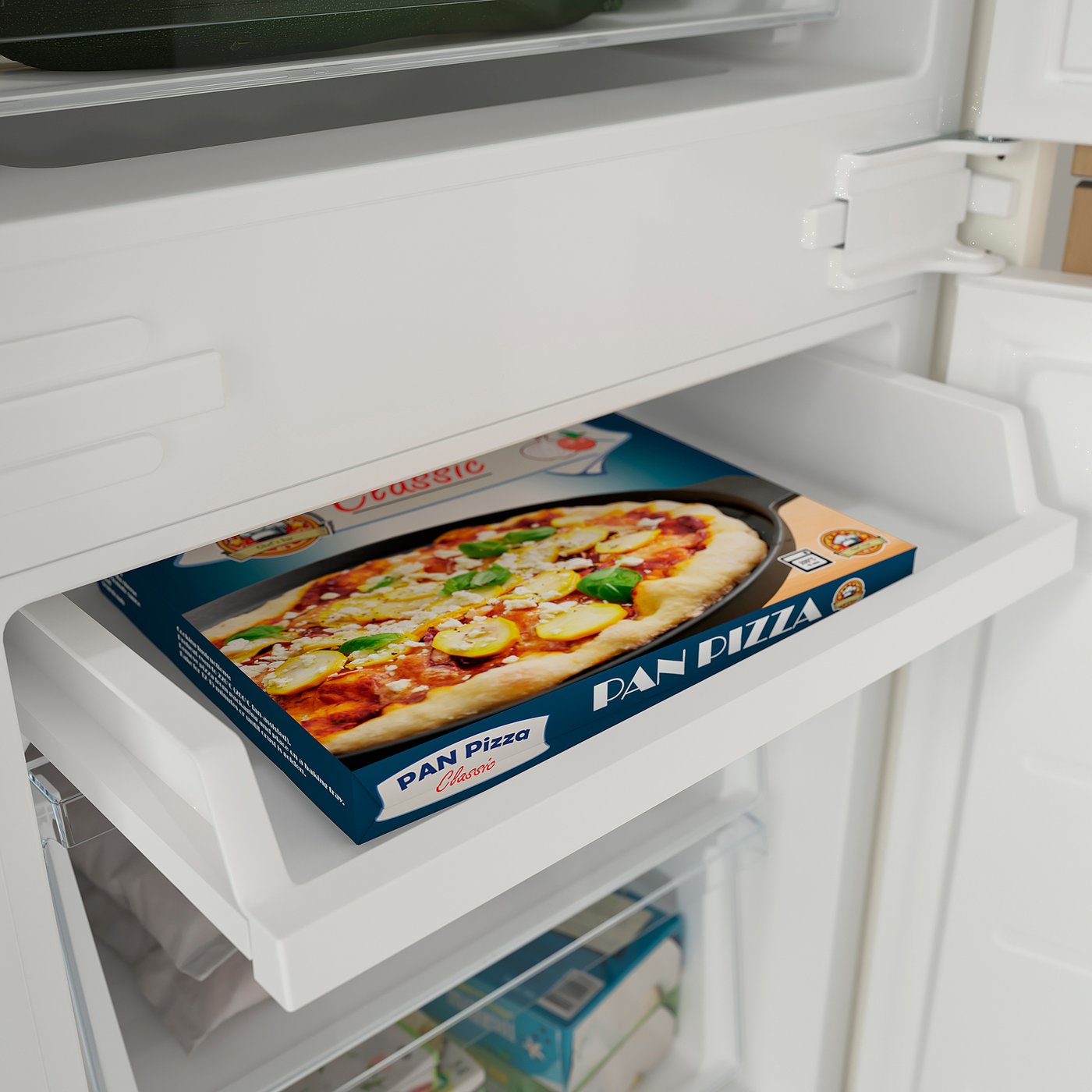 ÖVERNÄS fridge/freezer, IKEA 700 integrated, 193/74 l