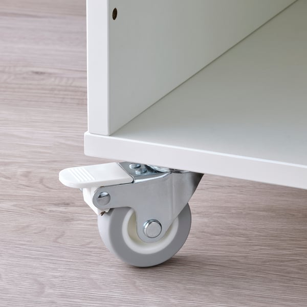 ÖVNING trolley, white/grey-green, 54x33 cm