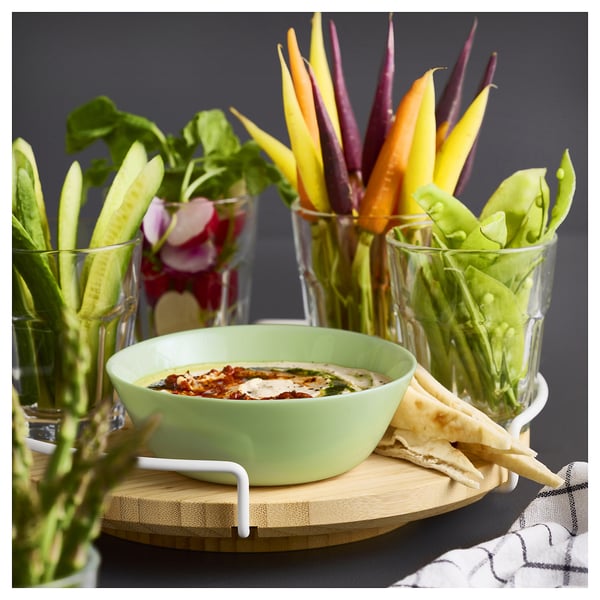 OFTAST bowl, light green, 15 cm