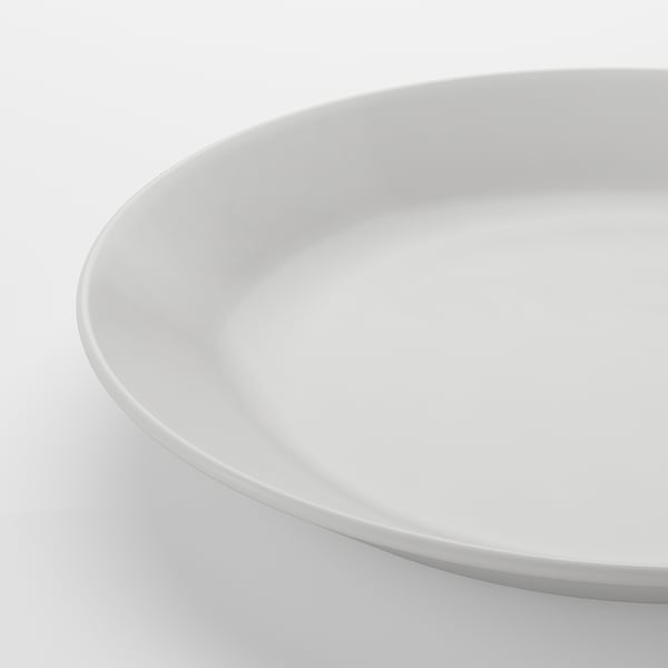 OFTAST side plate, white, 19 cm