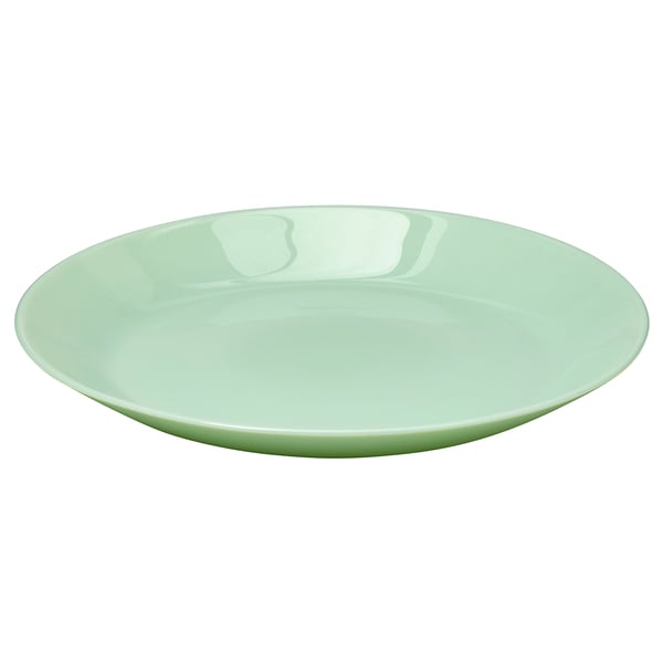 OFTAST side plate, light green, 19 cm