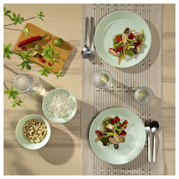 OFTAST plate, light green, 25 cm