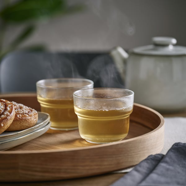 OLIVTRAST glass, clear glass, 29 cl