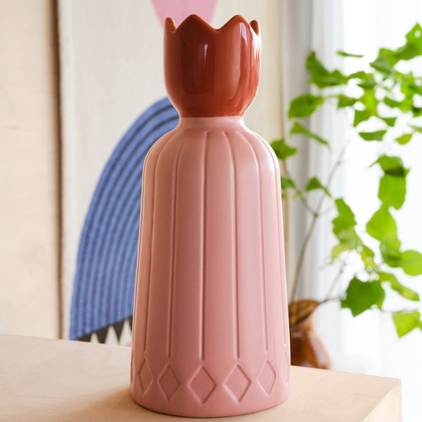 OMMJÄNGE candlestick/candle holder, 20 cm