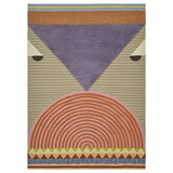OMMJÄNGE rug, flatwoven, multicolour, 140x200 cm