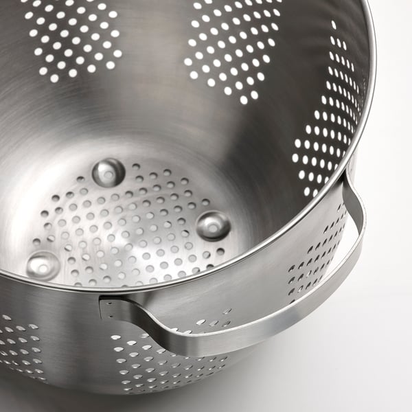 ORDNING colander, stainless steel, 22 cm