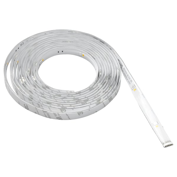 ORMANÄS LED lighting strip, smart wireless dimmable/colour and white spectrum, 4 m