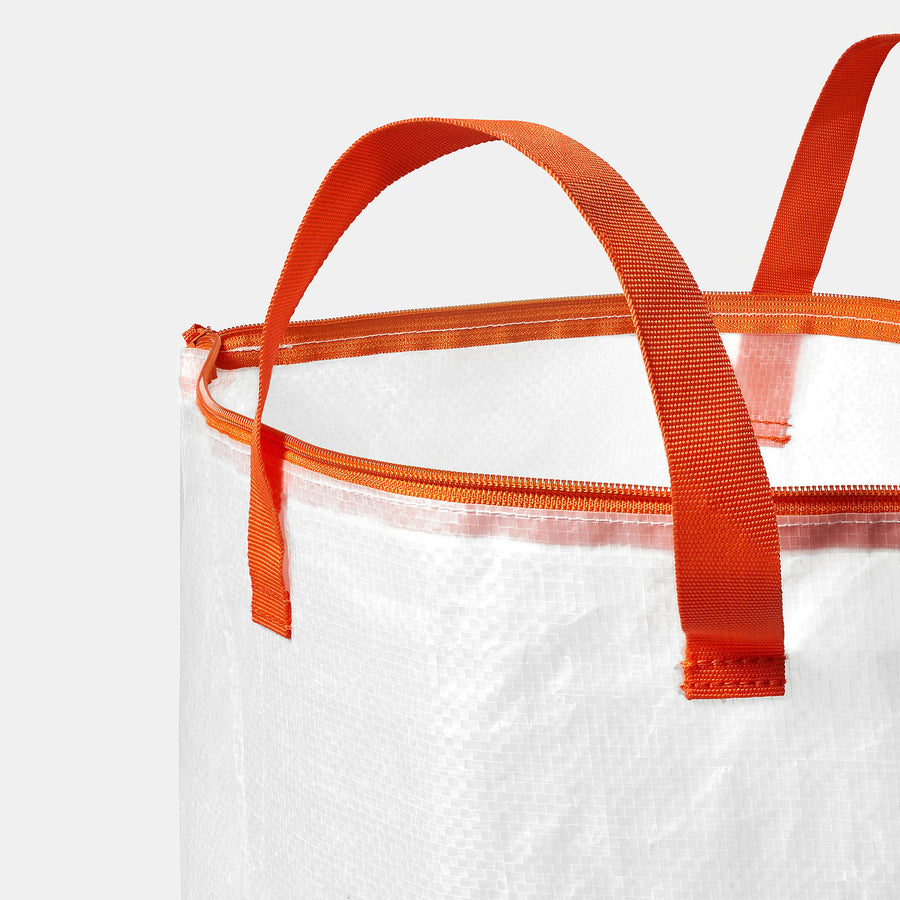 PÄRKLA laundry bag, white, 70 l